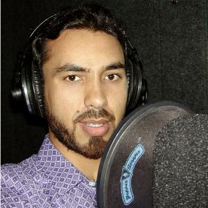 Still of Mustafa Haidari in Rosetta Stone recording studio VA2010