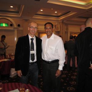 Richard Verlaanl with Buddy Govender president of South Africa OKGRJ