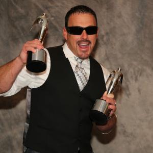 Brian won a few silver Telly Awards for Hosting the TV Show, Fisher's ATV World