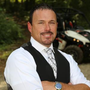 Brian Photo Shoot to Promote Speaking to Off Road Industry