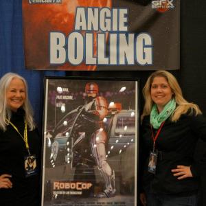 Angie Bolling and Michele B McGraw at the Dallas SciFi Expo Irving Convention Center 2012