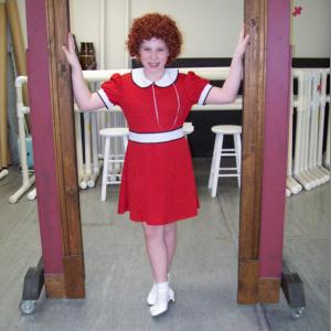 Molly Rose McCleerey as Annie costume check 1 2014