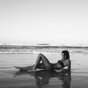 Julia Vasi at St.Augustine beach.