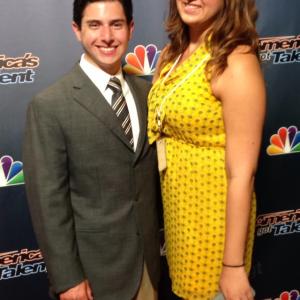 Neil A. Carousso (left) is back on the red carpet with colleague Marisa Spano