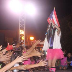 Alanis Sophia saying good bye to her fans. (Cabo Rojo, PR)