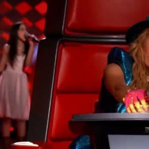Alanis Sophia in The Voice Kids USA (Blind Auditions)