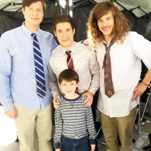 Jack on set for his Guest Starring role on Workaholics