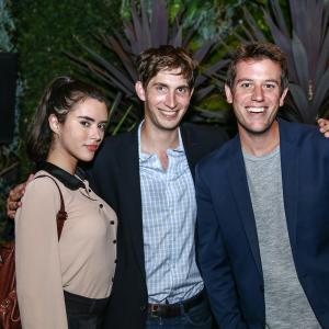 Sean Carey with Ben Lyons and Romy Dineiro at the 2015 Ivy Innovator Awards in Film celebration in Los Angeles on August 4th 2015 sponsored by Cadillac and Shinola with LA Confidential and Wired as Media Partners