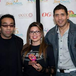 Fist of Reality won BEST student film in the Cine Latino Film Festival in Okc
