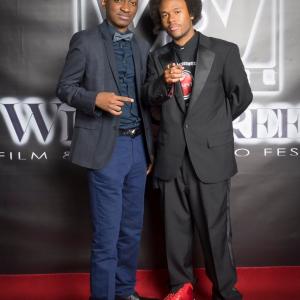 At the Widescreen Film & Music Festival With The Creator/Founder Jarrod.