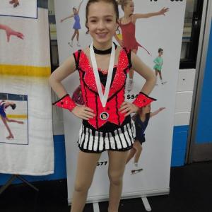 USFSA Peach Open Figure Skating Competition 2015 1 BRONZE Medal