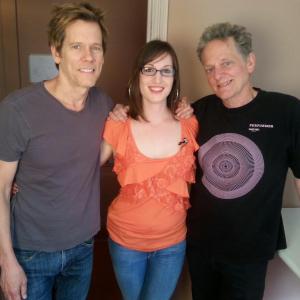 Backstage with the Bacon Brothers after our interview for The Trudy Haynes Show.