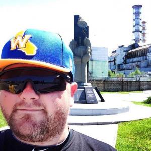 At the Chernobyl reactor