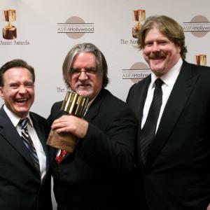 Matt Groening, John DiMaggio and Billy West
