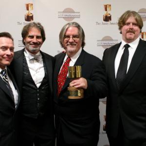 Matt Groening, John DiMaggio, David Silverman and Billy West
