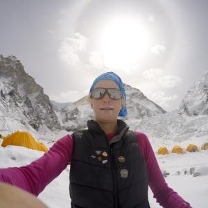 Sarah Jane Pell Everest Base Camp 5364m Bending Horizons 2015