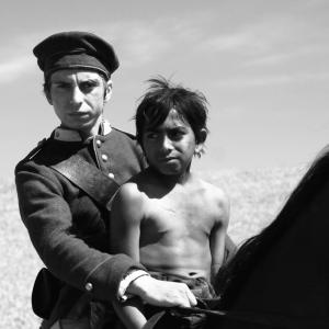 Still of Mihai Comanoiu and Alberto Dinache in Aferim! 2015