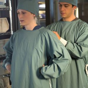 Still of Mamie Gummer and Michael Rady in Emily Owens MD 2012