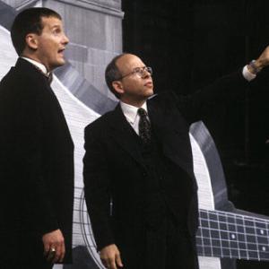 Still of Bob Balaban and Michael Hitchcock in A Mighty Wind 2003
