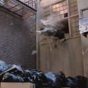 Screenshot of Michael Dawson stunt doubling Daniel Roebuck on Spy Game