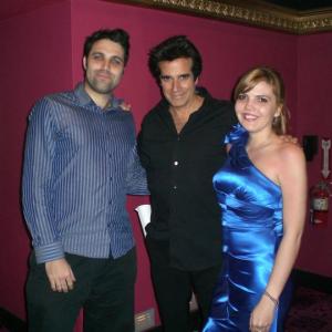 With David Copperfield in Vegas