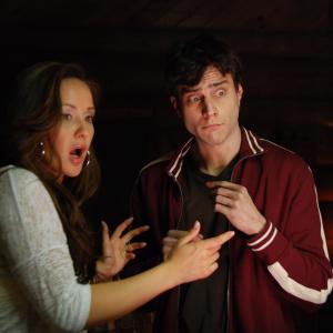 Crystal Lowe and Kristopher Turner in A Little Bit Zombie 2012