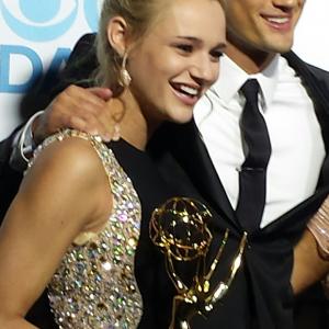 Matthew Atkinson and Hunter King at event of Emmys
