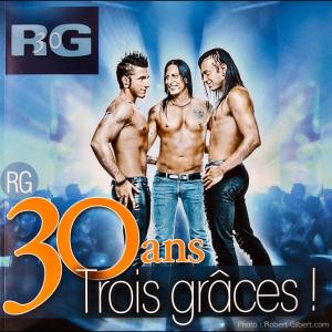 THE Cover of RG Magazine's 30th Anniversary edition : 3 Graces. With Holy Scar & Simon Sayz.