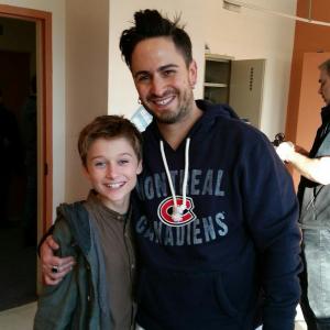 Cameron and Steven Adelson Last day on the set of Helix
