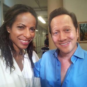 Gayla Johnson on the THE REAL ROB show, with Rob Schneider
