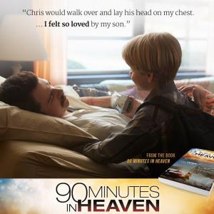Hudson as Chris Piper with Hayden Christiansen in 90 Minutes in Heaven