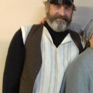 George Rempel as Reb Mordcha in theatre production-
