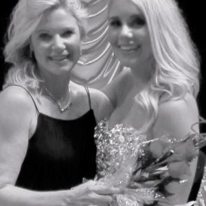 Dr Julie Reil emcee for 2014 Miss Montana Pageant with Alyson Peterson 2nd runner up