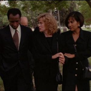 Still of Dorian Harewood Olivia Brown and Catherine Hicks in 7th Heaven 1996