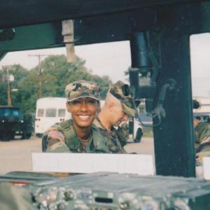 Marisol Correa when she was in the United States ARMY