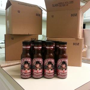 Truck Driving Chef Brand of Chef Abbies Original Barbecue Sauce