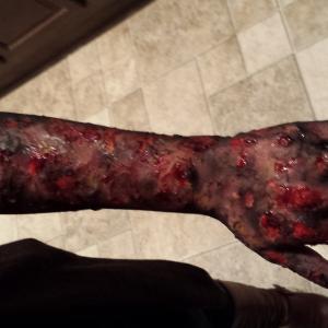 Southern fried homicide 2015 Sfx burnt arm
