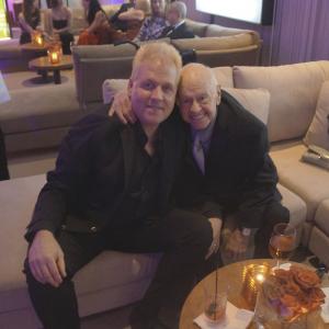 Mickey and Mark Rooney at the 2014 Vanity Fair Oscar party