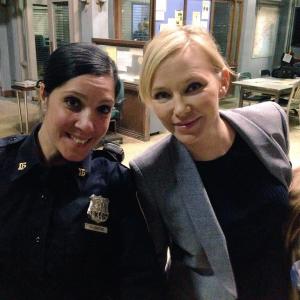 On the Set of Law & Order SVU ..