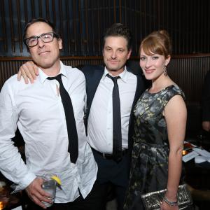David O Russell Shea Whigham and Brea Bee at event of Optimisto istorija 2012