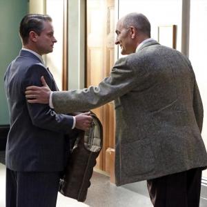 Still of Ralph Brown and Shea Whigham in Agent Carter 2015