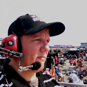 Christopher Morrow testing with KLOVE's Michael McDowell at NASCAR ALLSTAR RACE