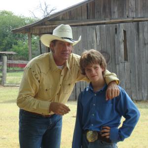 Grant Barker as Tommy with Kevin Sorbo as Dodge Davis