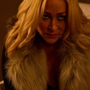 jennifer blanc - biehn as kat in she rises with michael biehn and angus macfadyen , daisy mccrackin and directed by larry wade carrell for blanc biehn productions