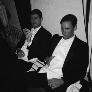 Just a couple 1920s actors taking a unionsanctioned smoke break I dont really smoke From Backstage of a Musical Comedy called The Drowsy Chaperone