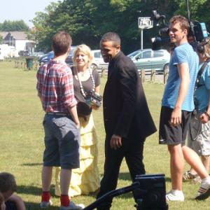 On location THE BIG PERFORMANCE with star guest Craig David, and host Gareth Malone