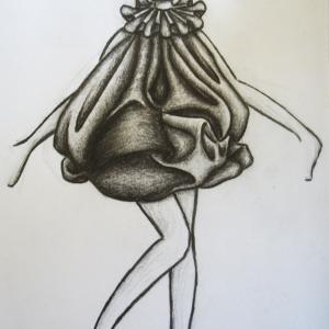 A drawing/costume design of mine. (2011)