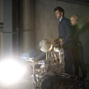 Still of Lindsay Duncan and David Tennant in Doctor Who 2005