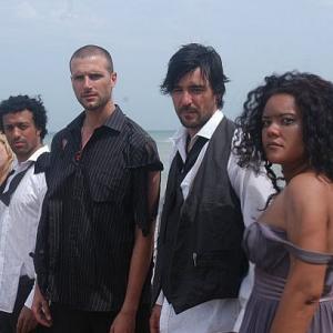 Cast of the short film 'Washed Up' - promo film for the European Commission to promote cultural diversity.