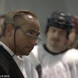 Screen shot from The Senators Movie, as the older Coach Ken (also played younger Coach Ken)